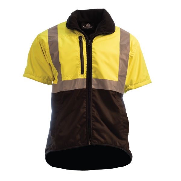Picture of FAR SOUTH HOKONUI HIVIS OILSKIN SHORT SLEEVE VEST